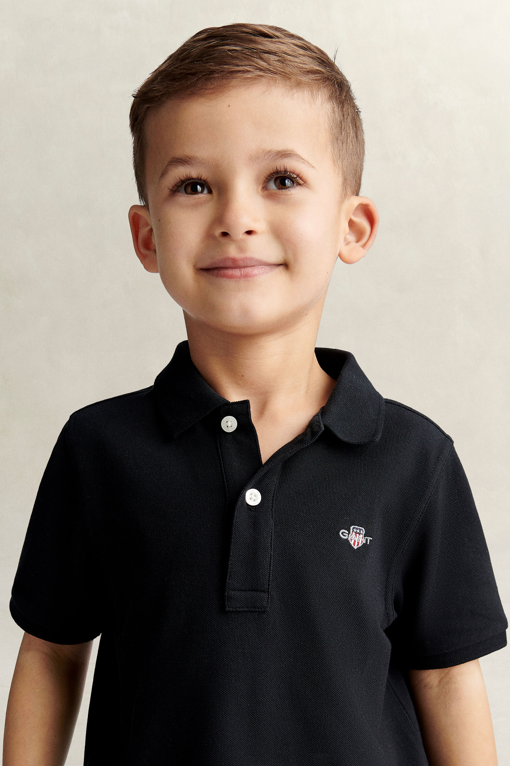 Kids Shield piqué poloshirt