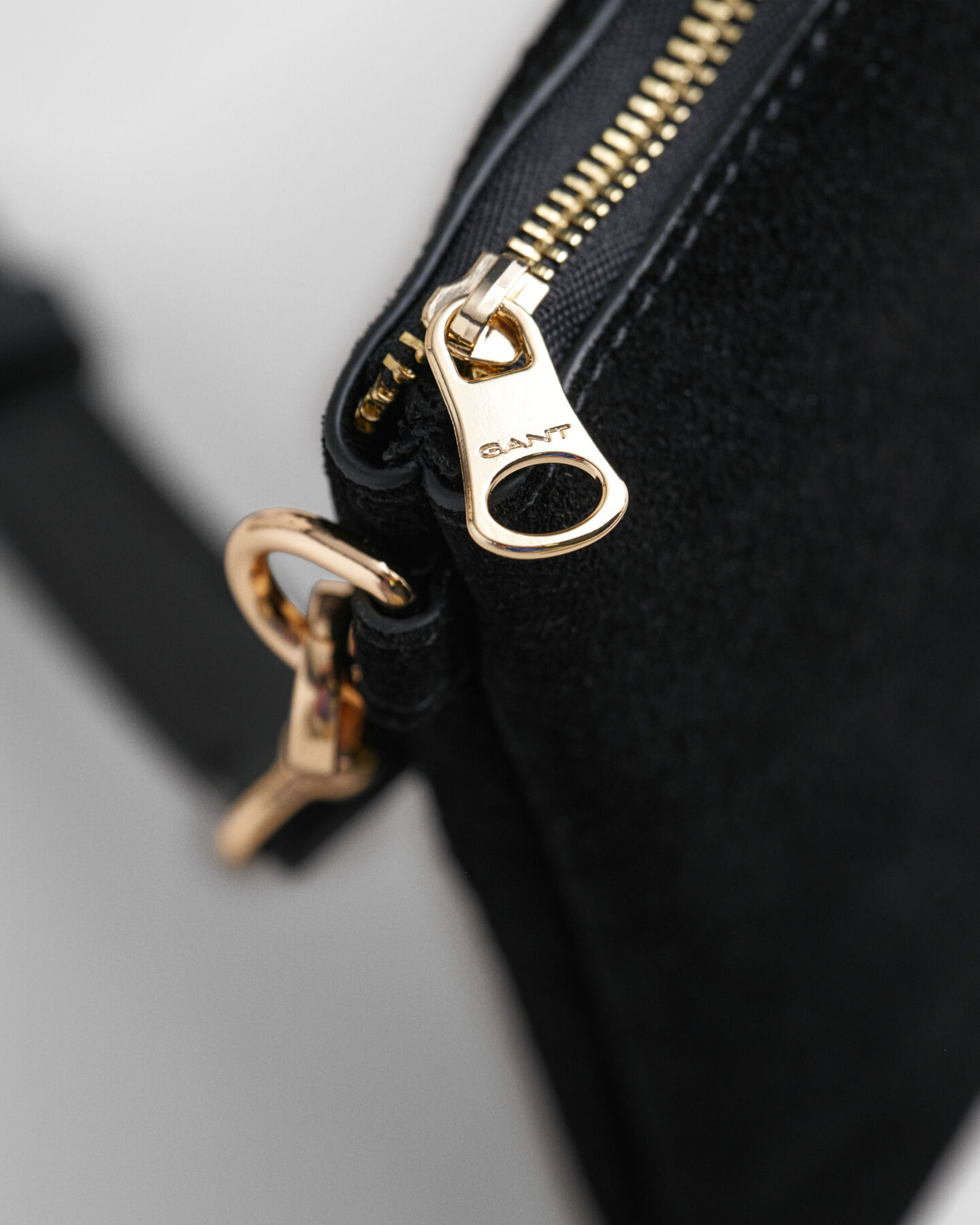 Suède crossbody tas