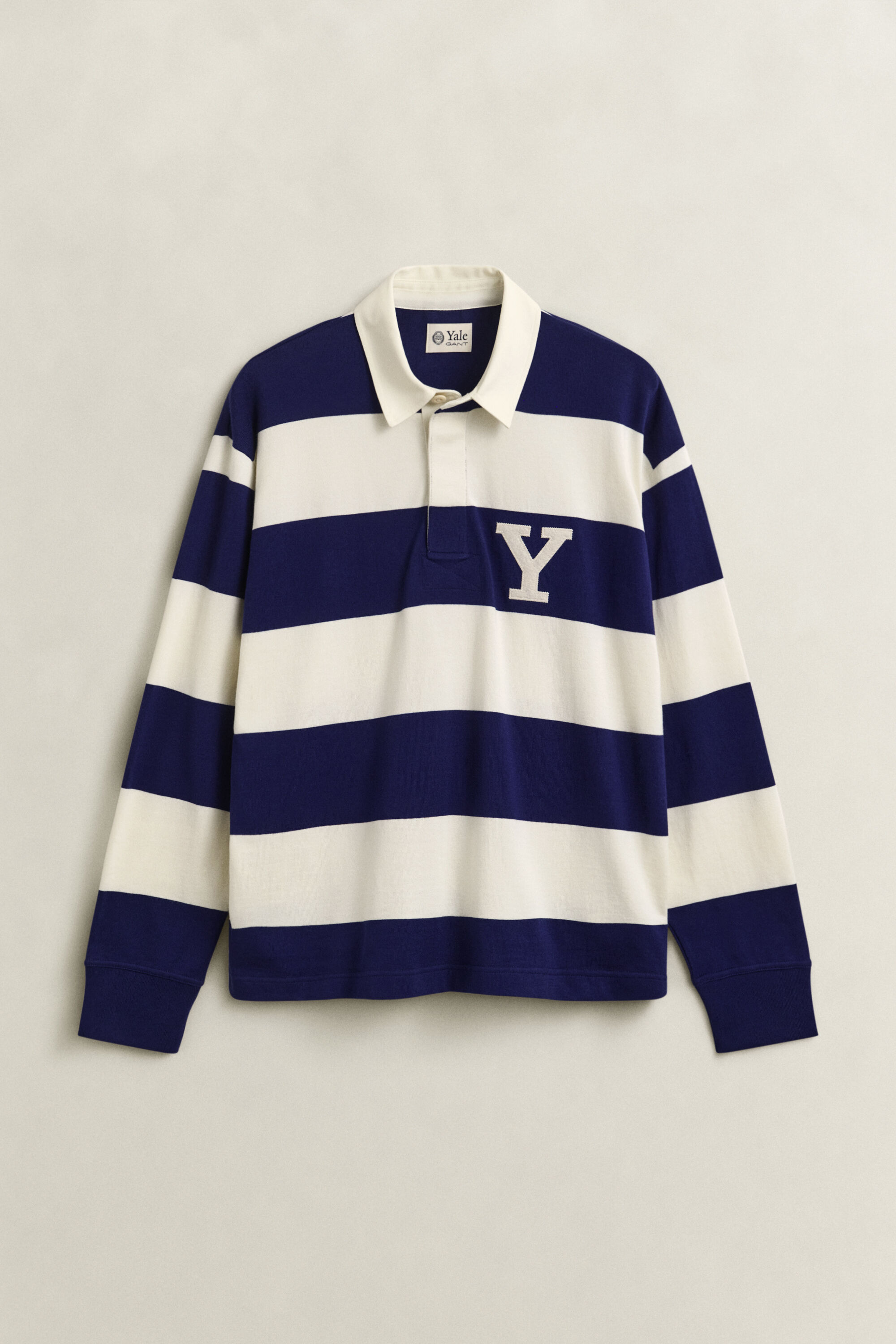 Gant x Yale Heavy Rugger met strepen