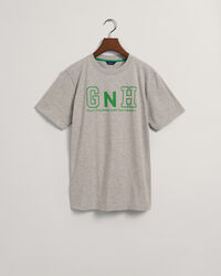 Teens T-shirt met GANT New Haven Print