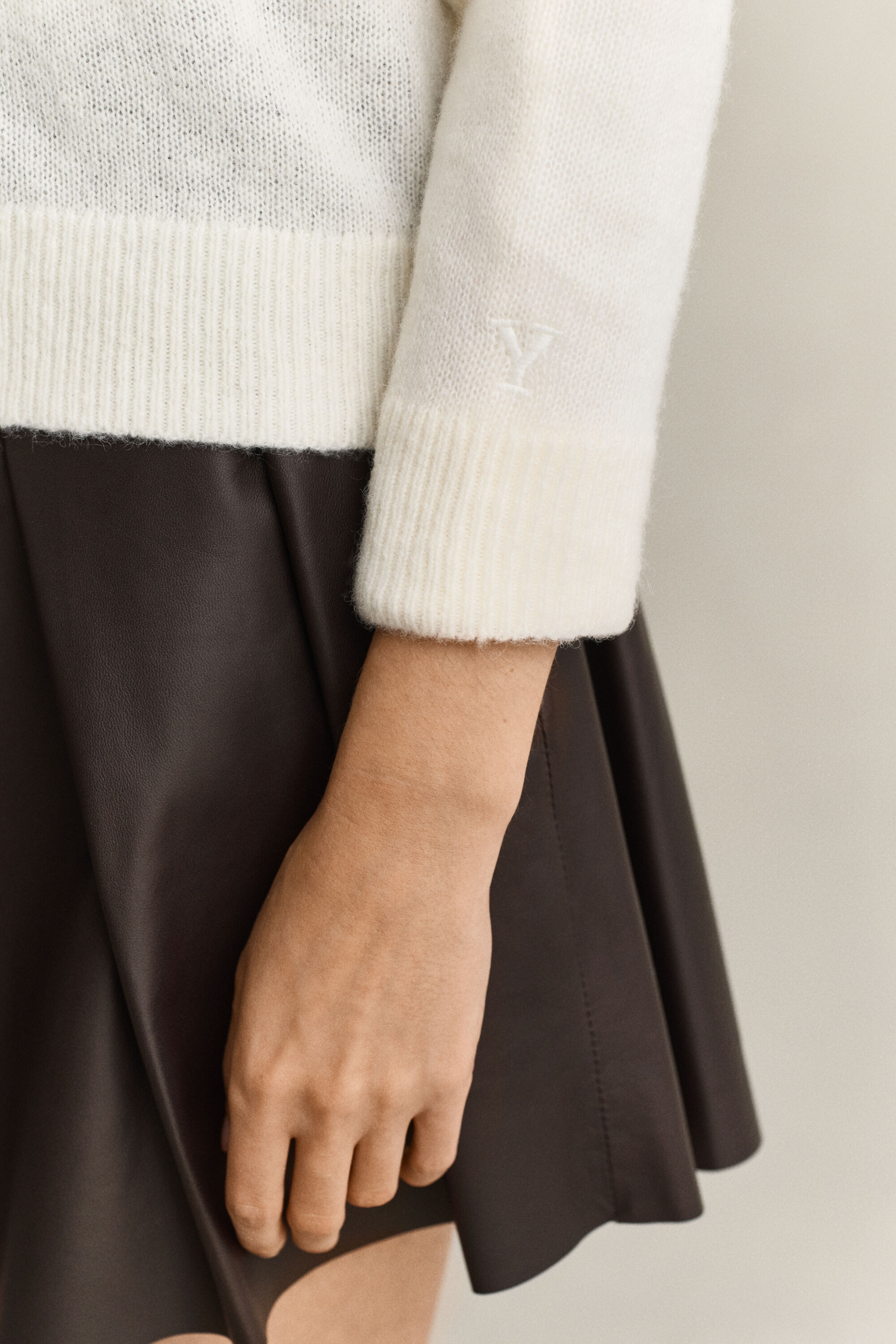 Gant x Yale trui met V-hals