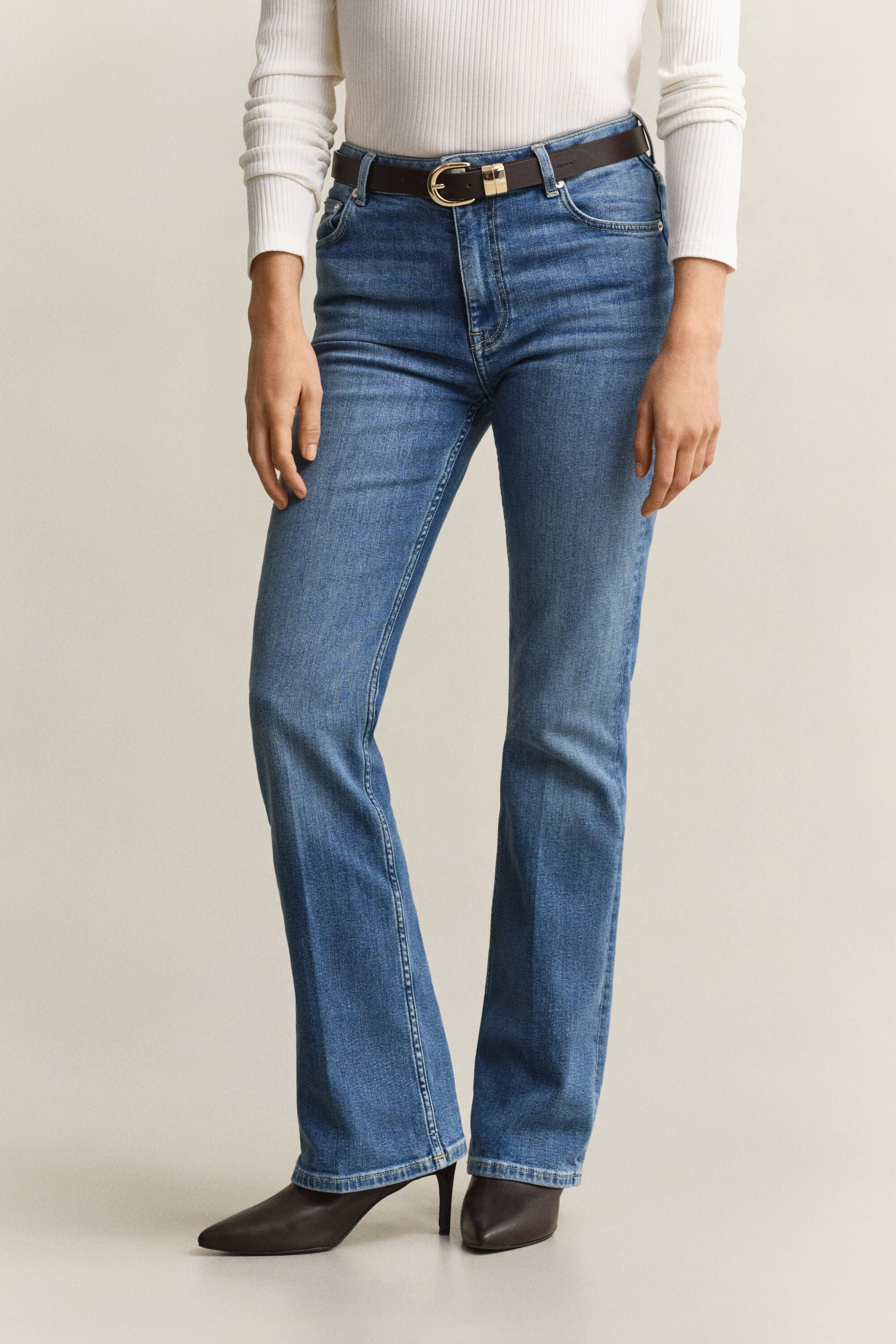 Slim Flared jeans met stretch