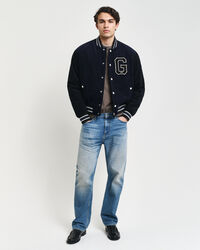 Corduroy Varsity Jacket