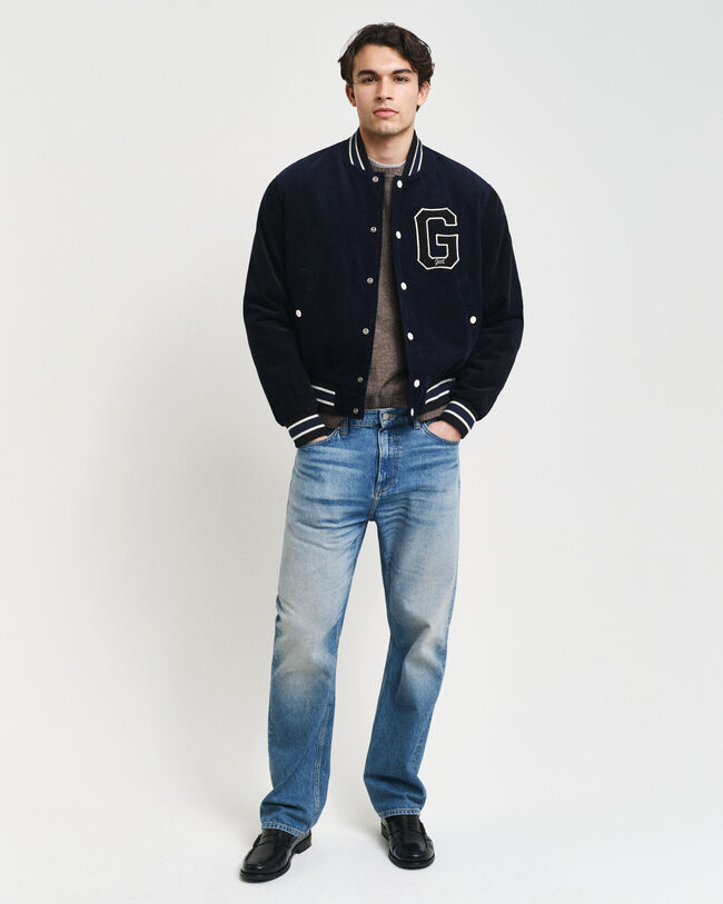 Corduroy Varsity Jacket