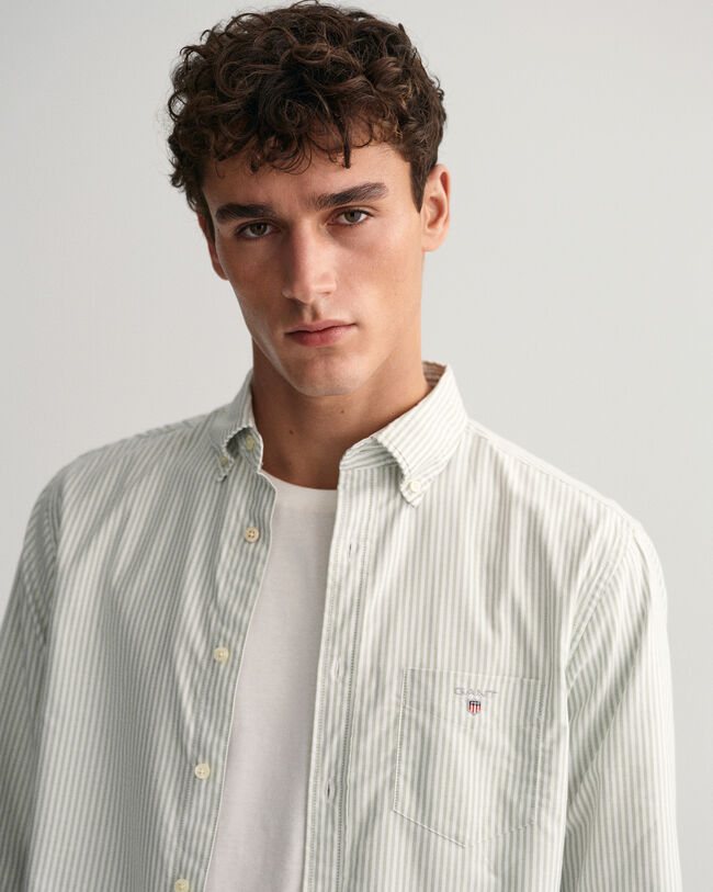 Regular Fit Banker Oxford-overhemd