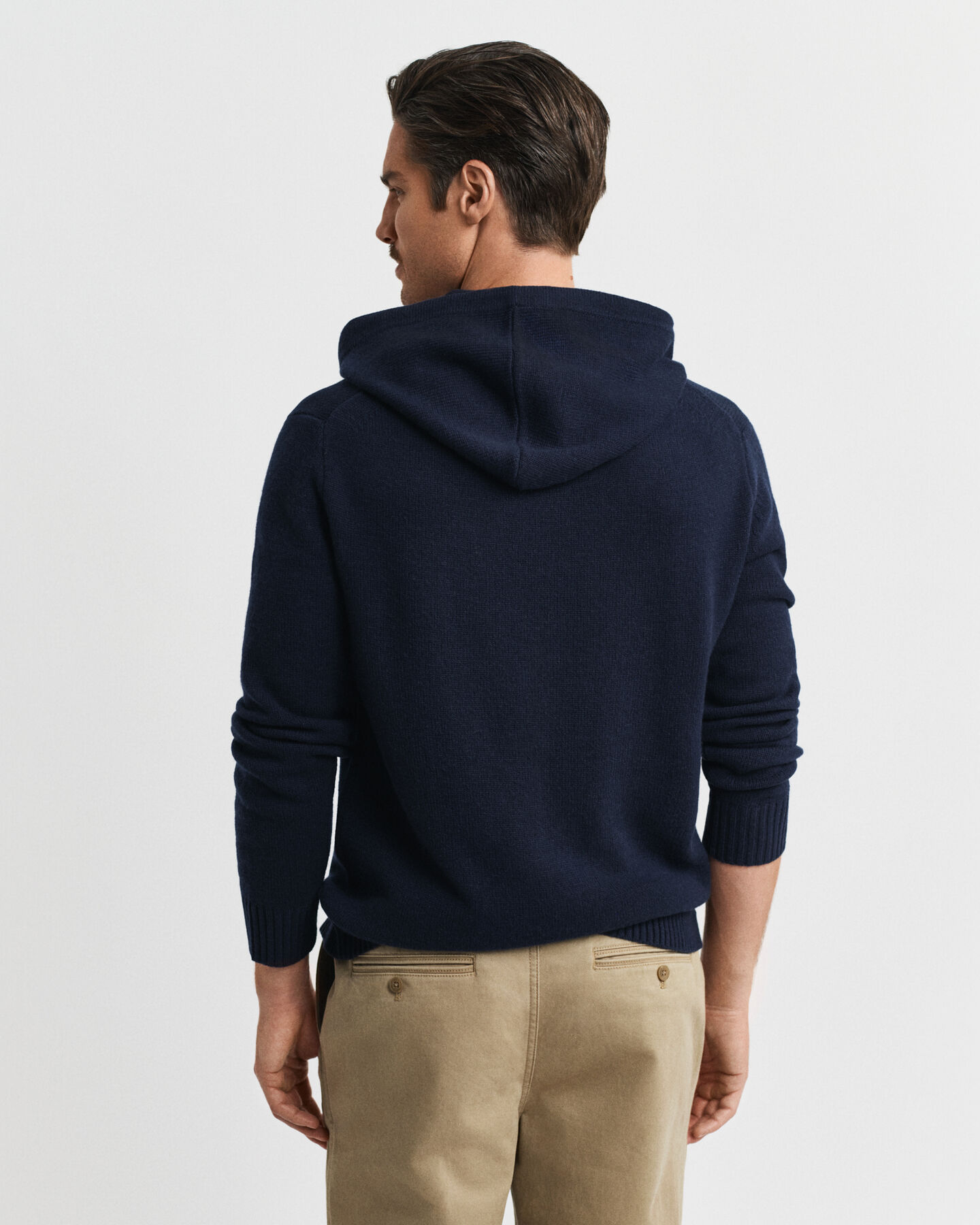 Hoodie van kasjmiermix