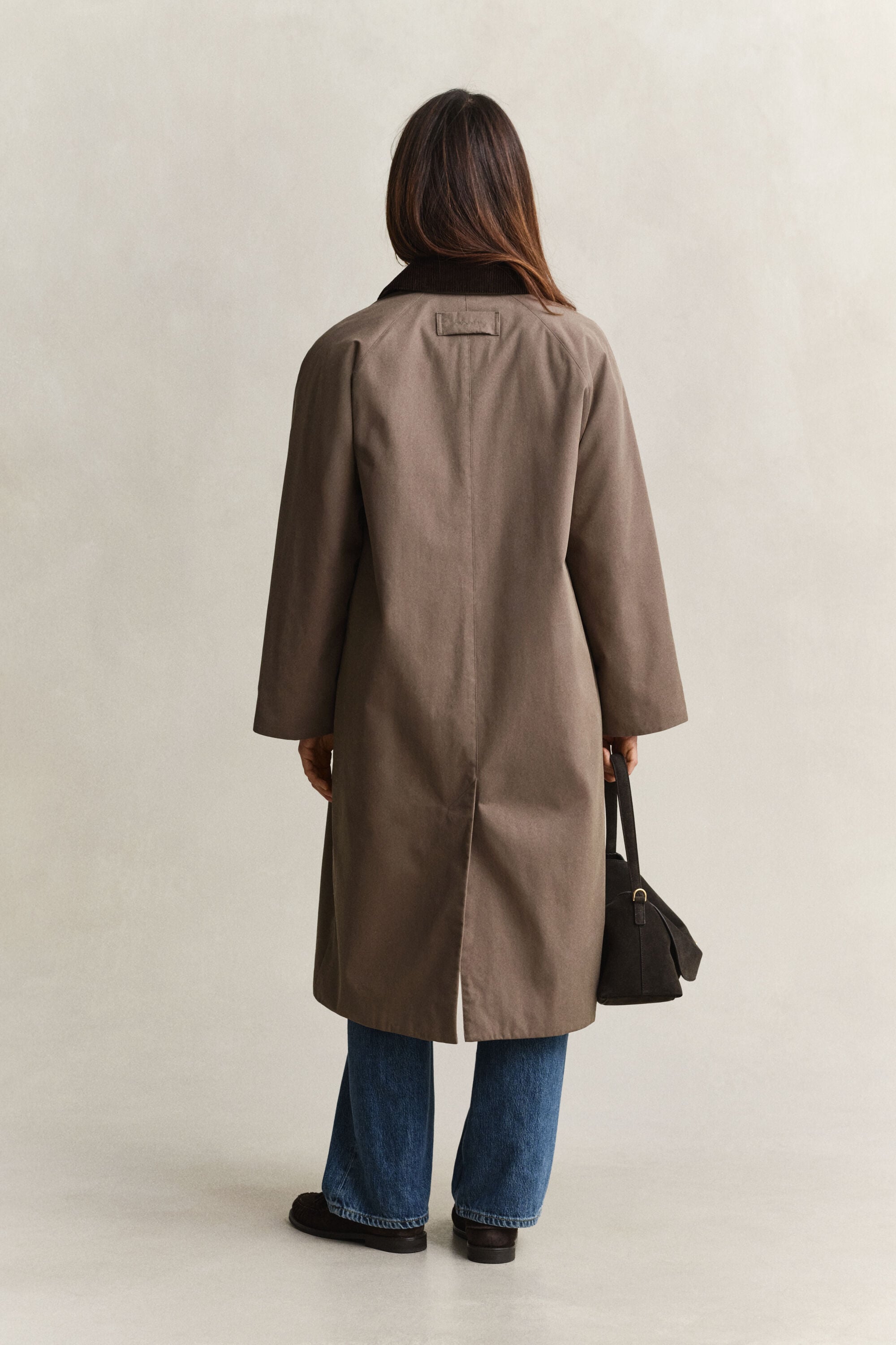 Gewatteerde Car Coat jas