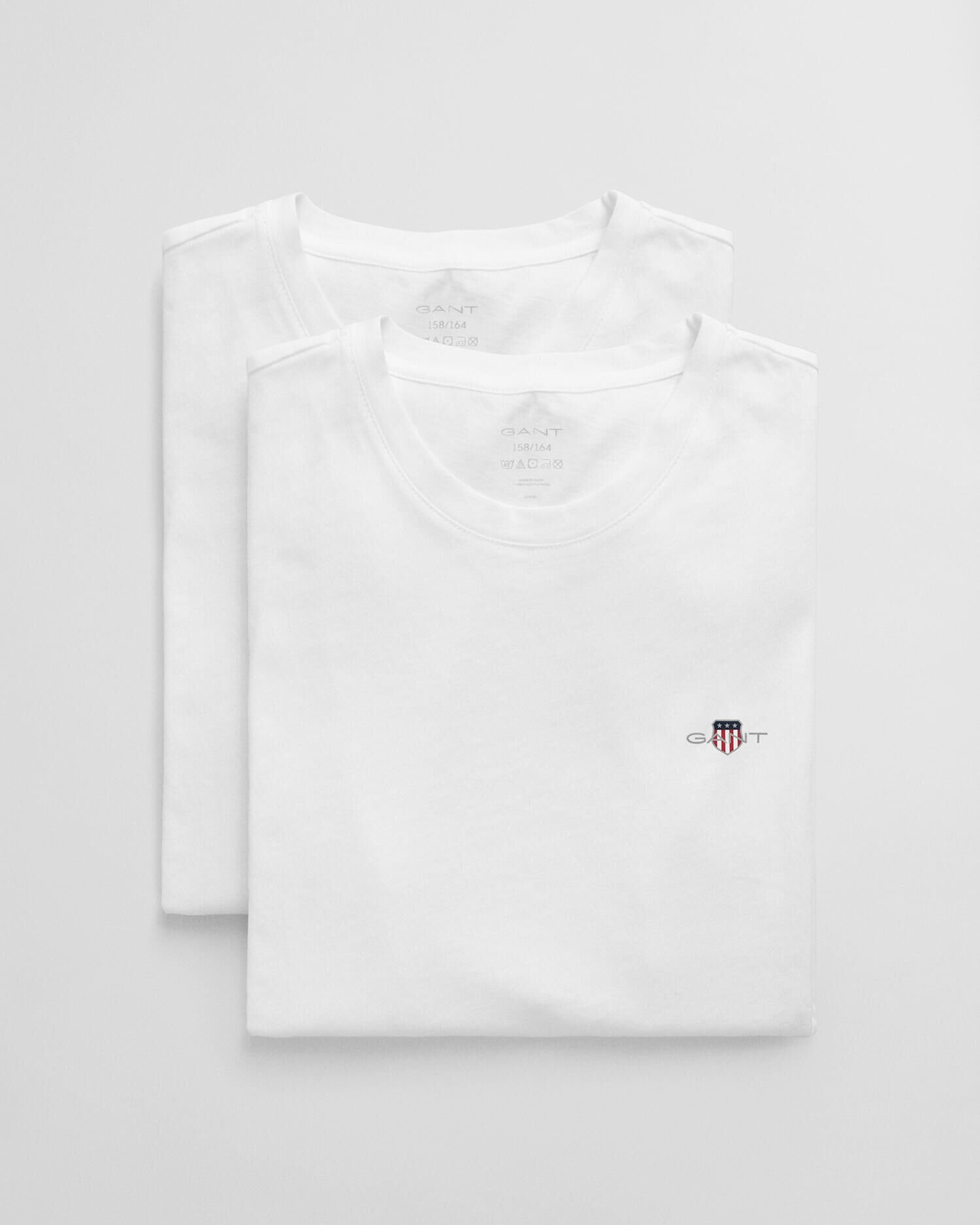 Teens set van twee T-shirts met ronde hals