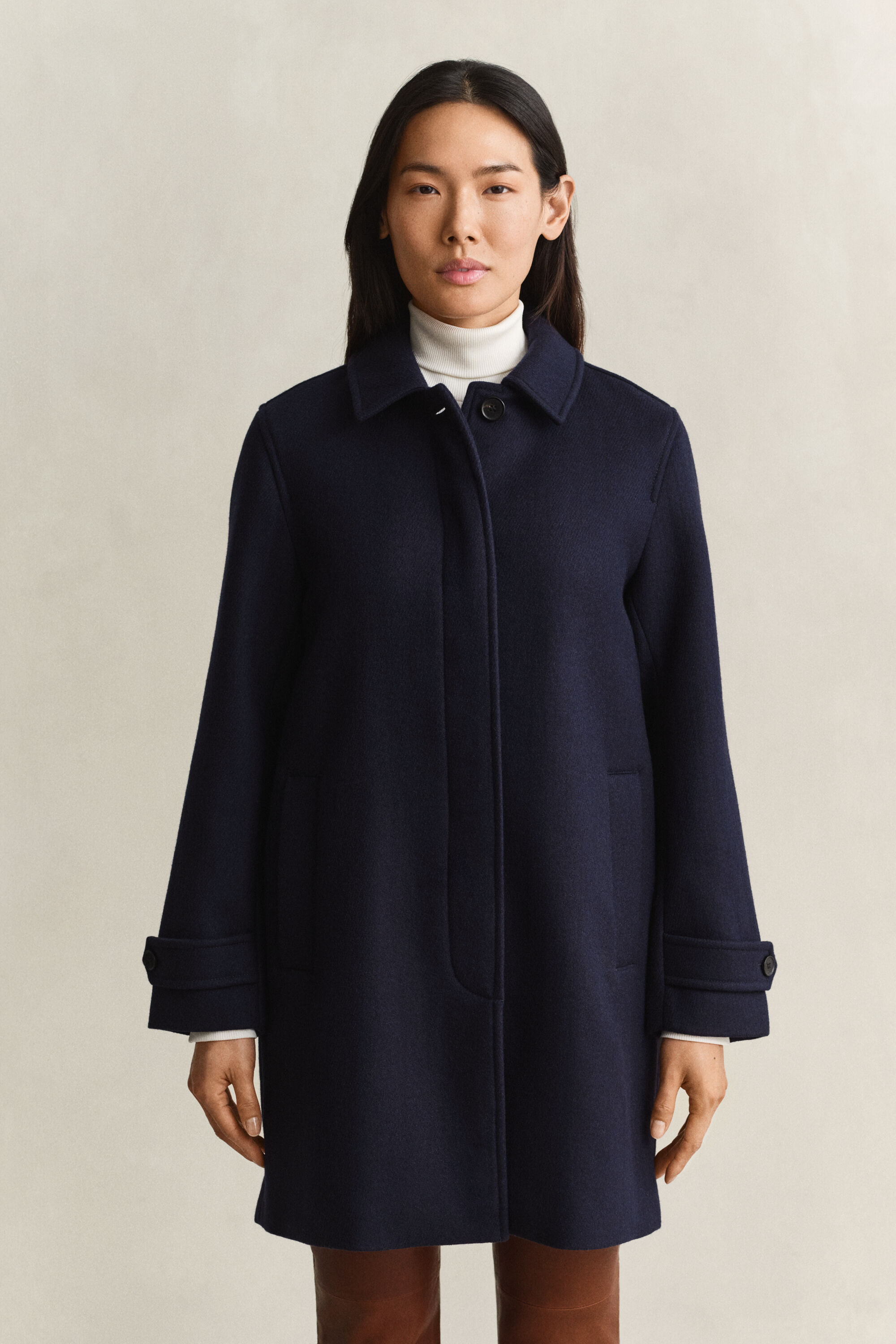 Car Coat van wolmix