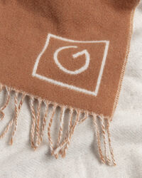 Dubbelzijdige wollen sjaal