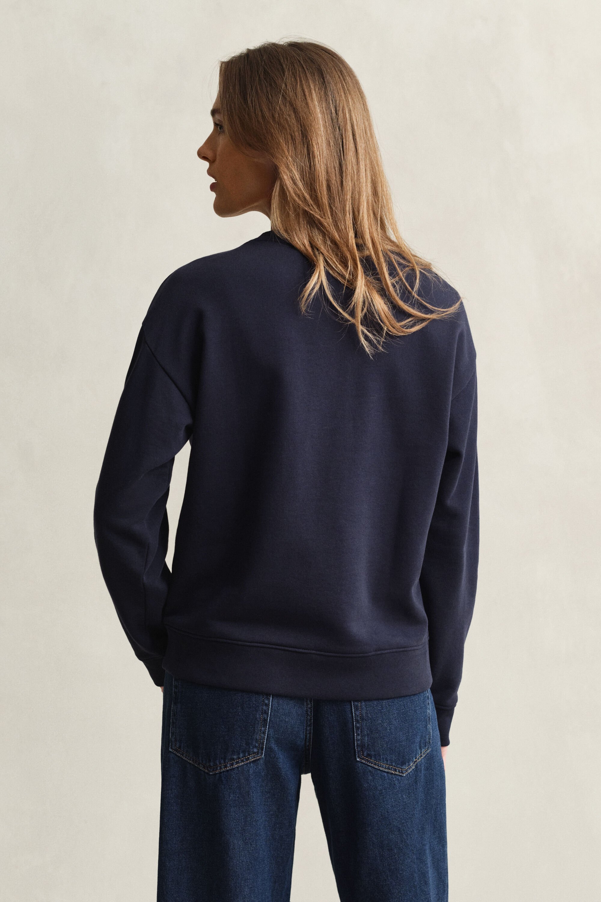 Graphic sweatshirt met ronde hals