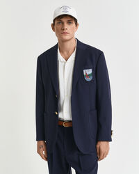 Relaxed Fit Badge Club Blazer