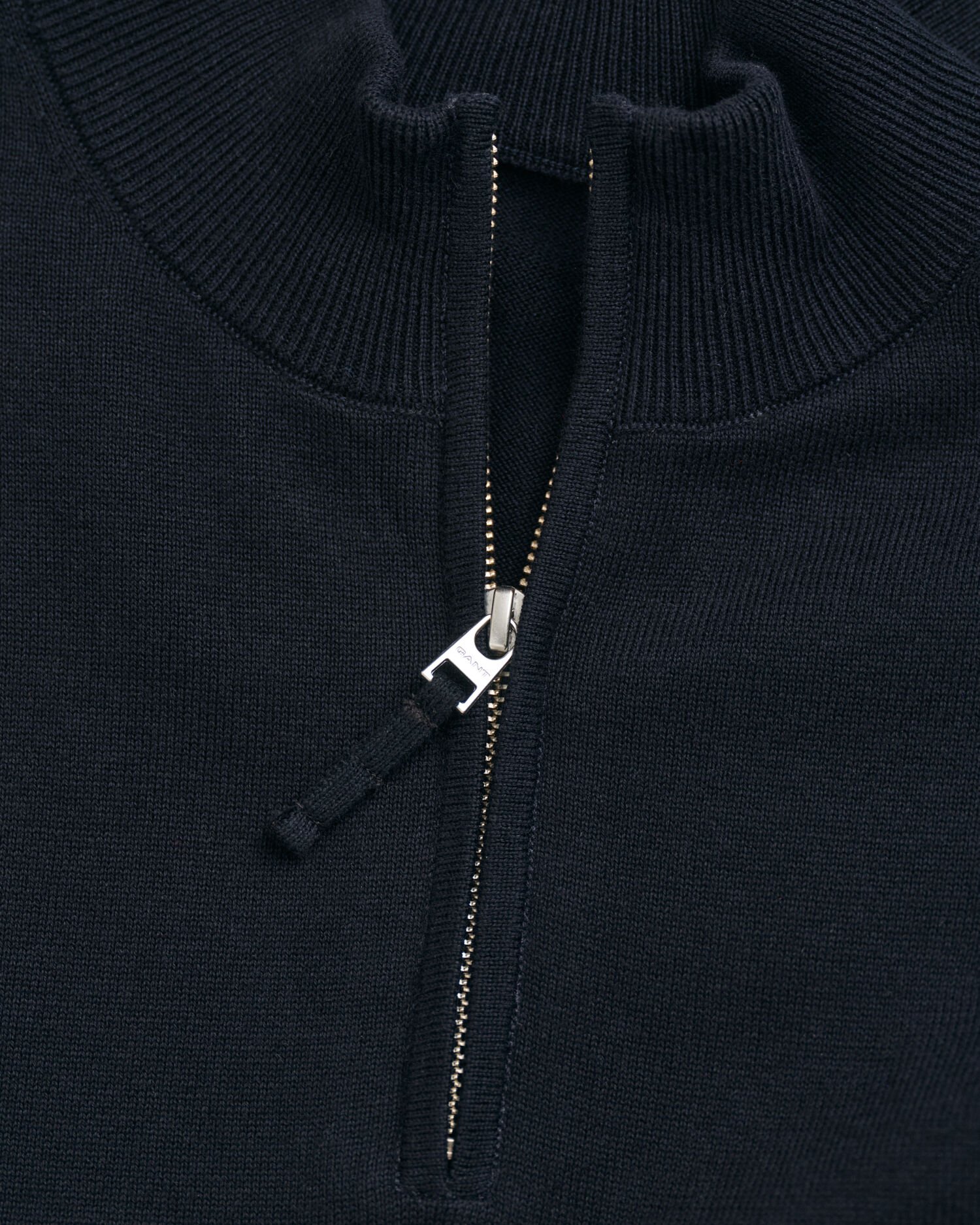 Teens Shield katoenen sweater met korte rits