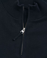 Teens Shield katoenen sweater met korte rits