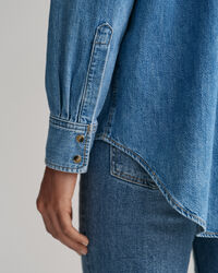 Relaxed Fit denim overhemd