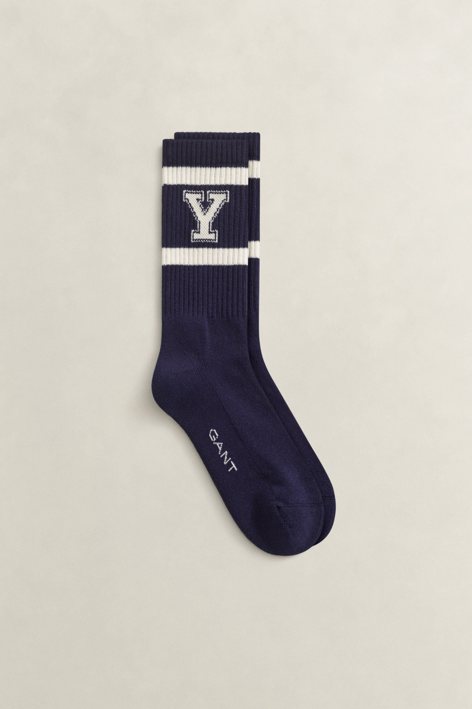 Gant x Yale geribde sportsokken