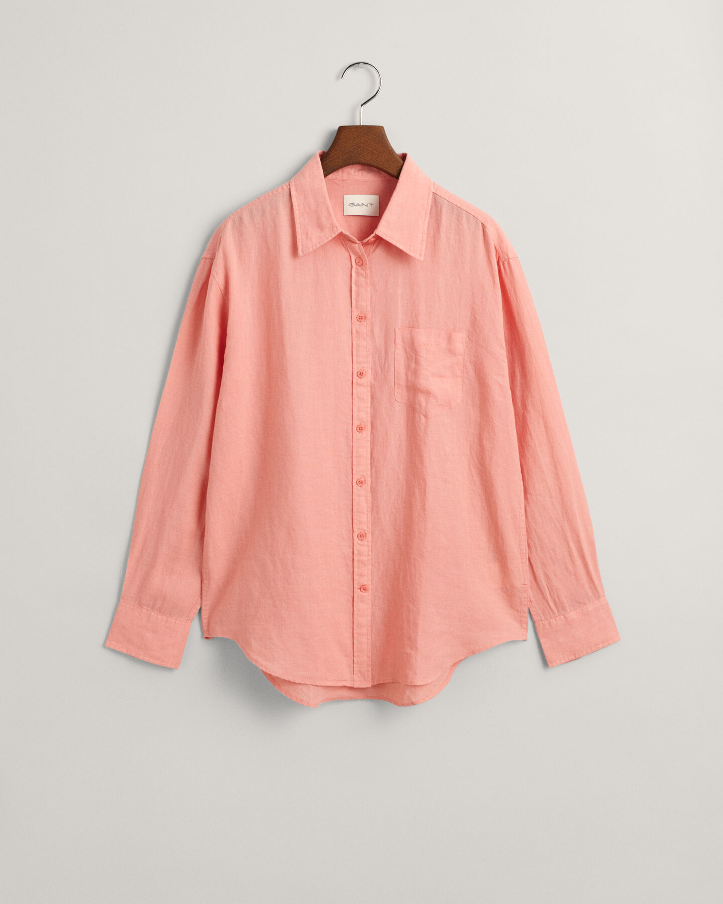 Relaxed Fit linnen blouse