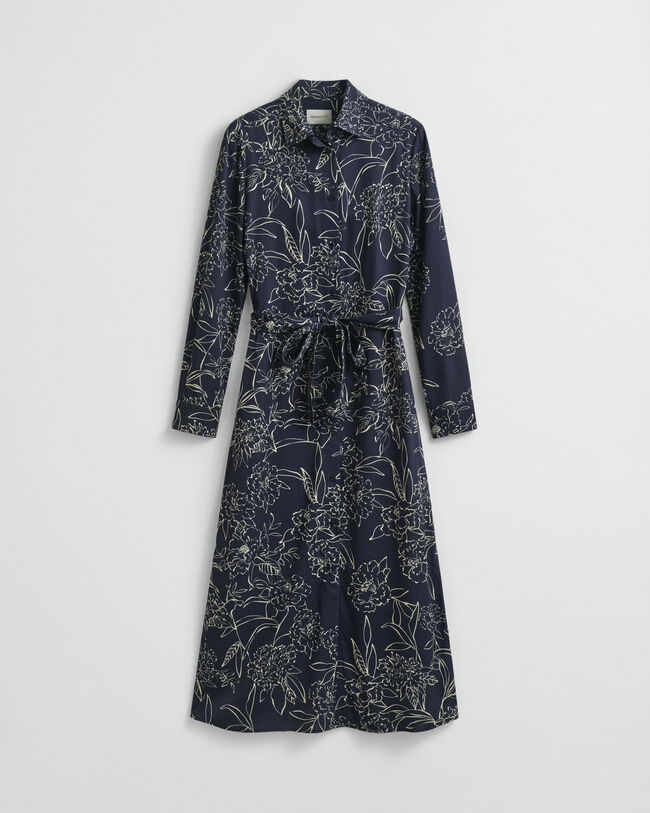 Overhemdjurk met bloemenprint