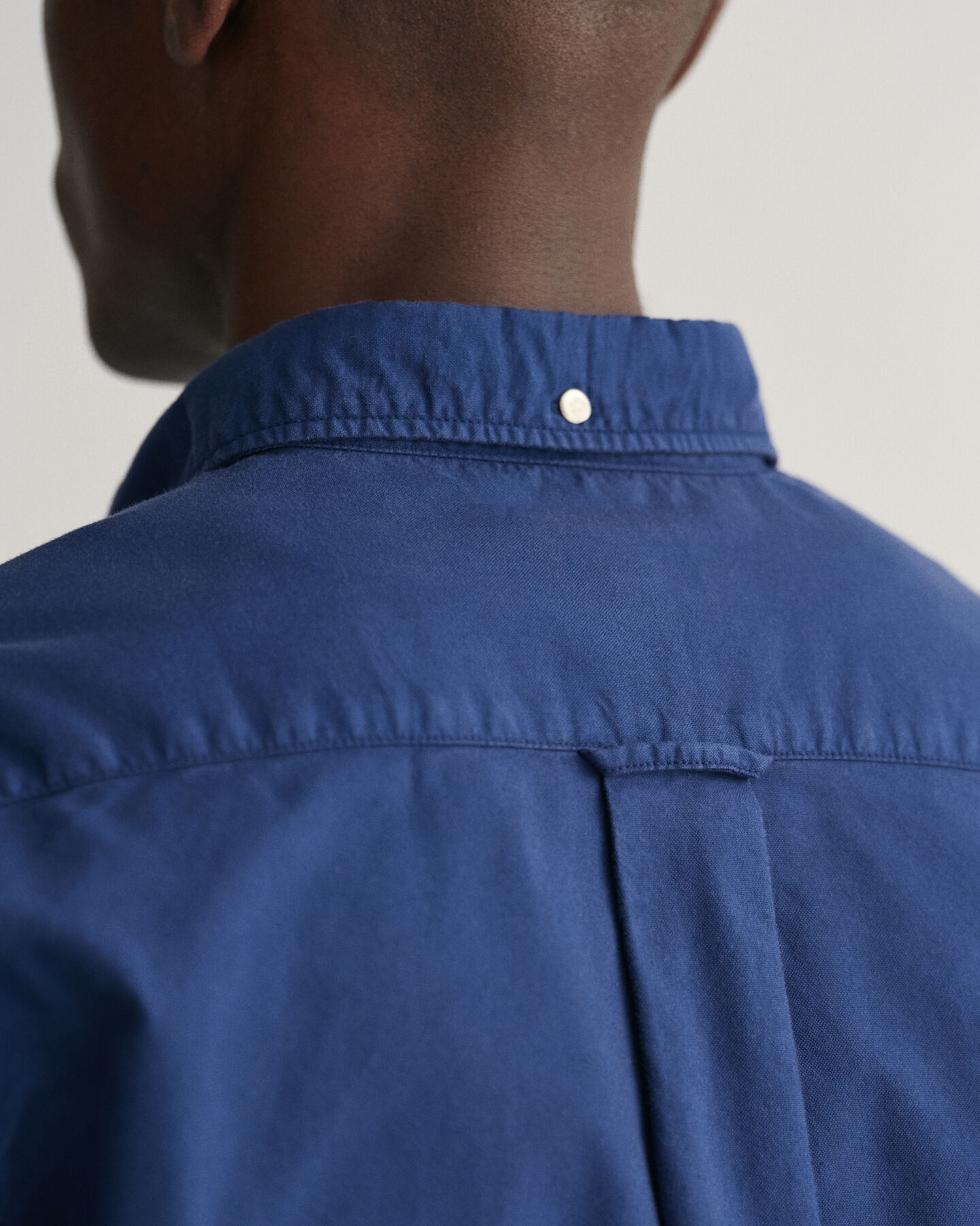 Regular Fit Sunfaded Oxford-overhemd