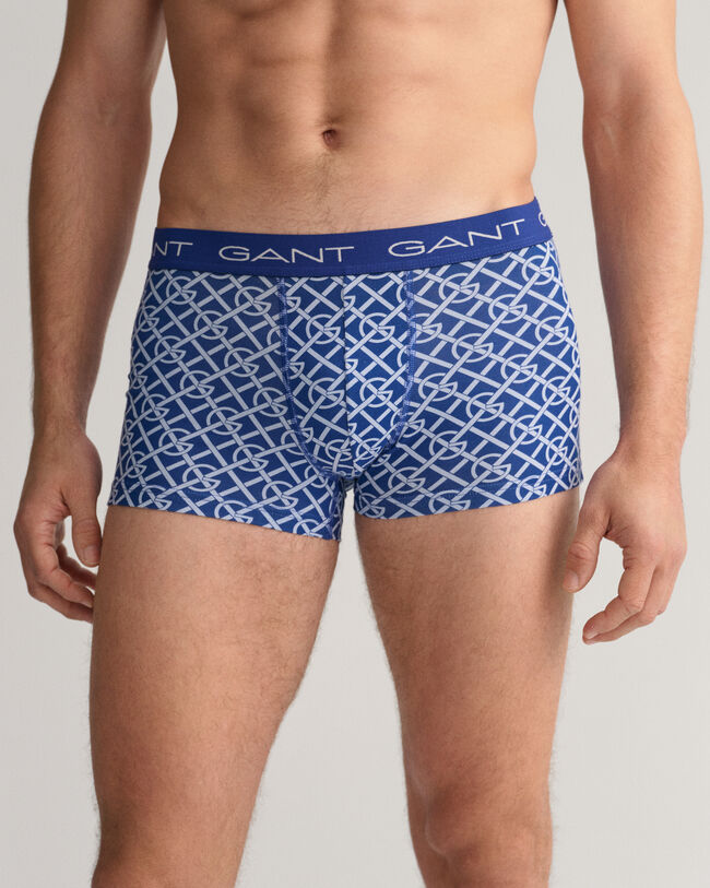 Set van drie boxershorts met G-patroon