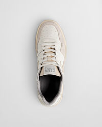 Brookpal sneakers met leer en su&egrave;de