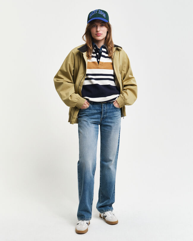 Heavy Rugger met gekleurde strepen