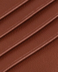 Leren kaarthouder met rits