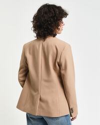 Blazer van keperstof