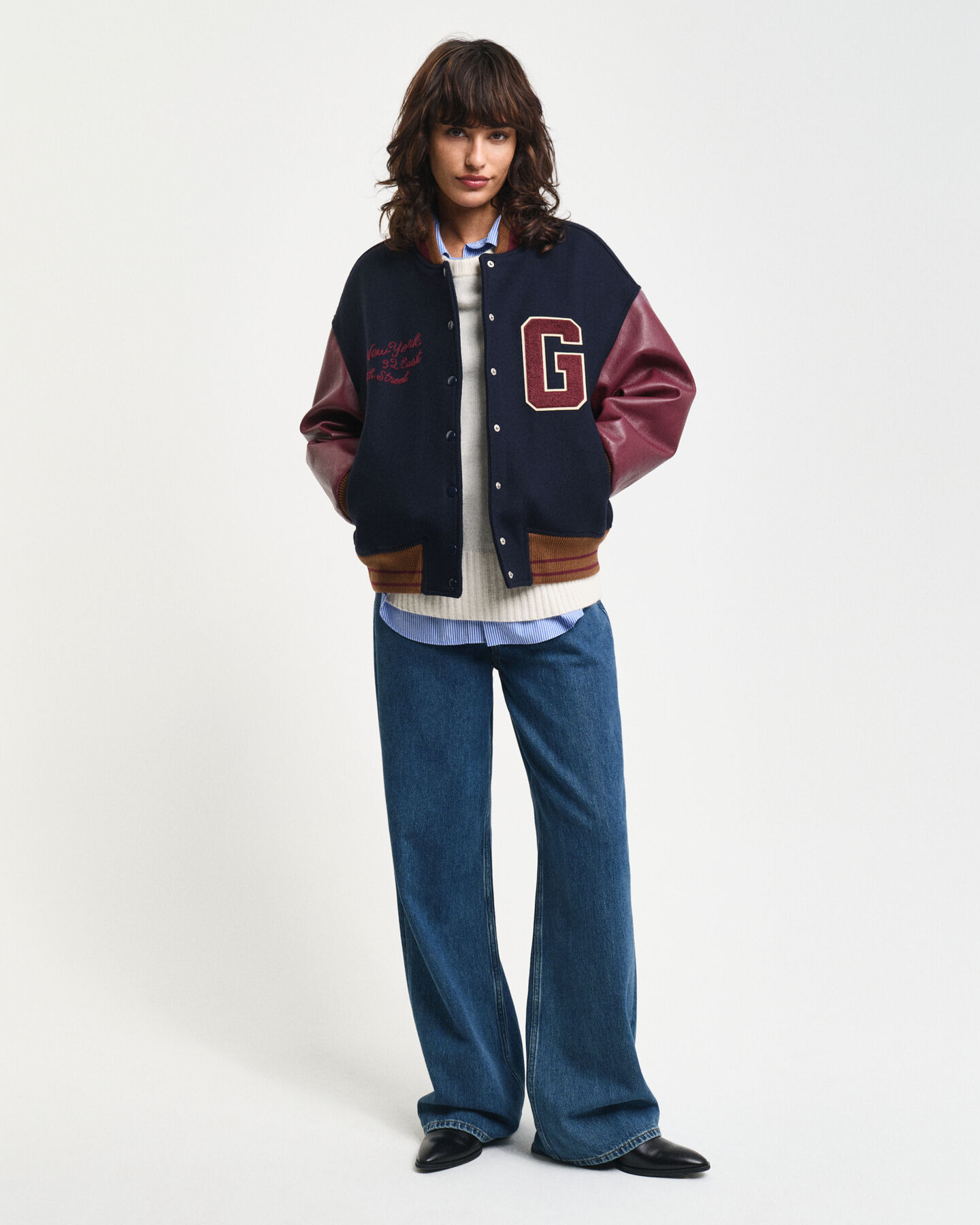 Trui met ronde hals van kasjmier