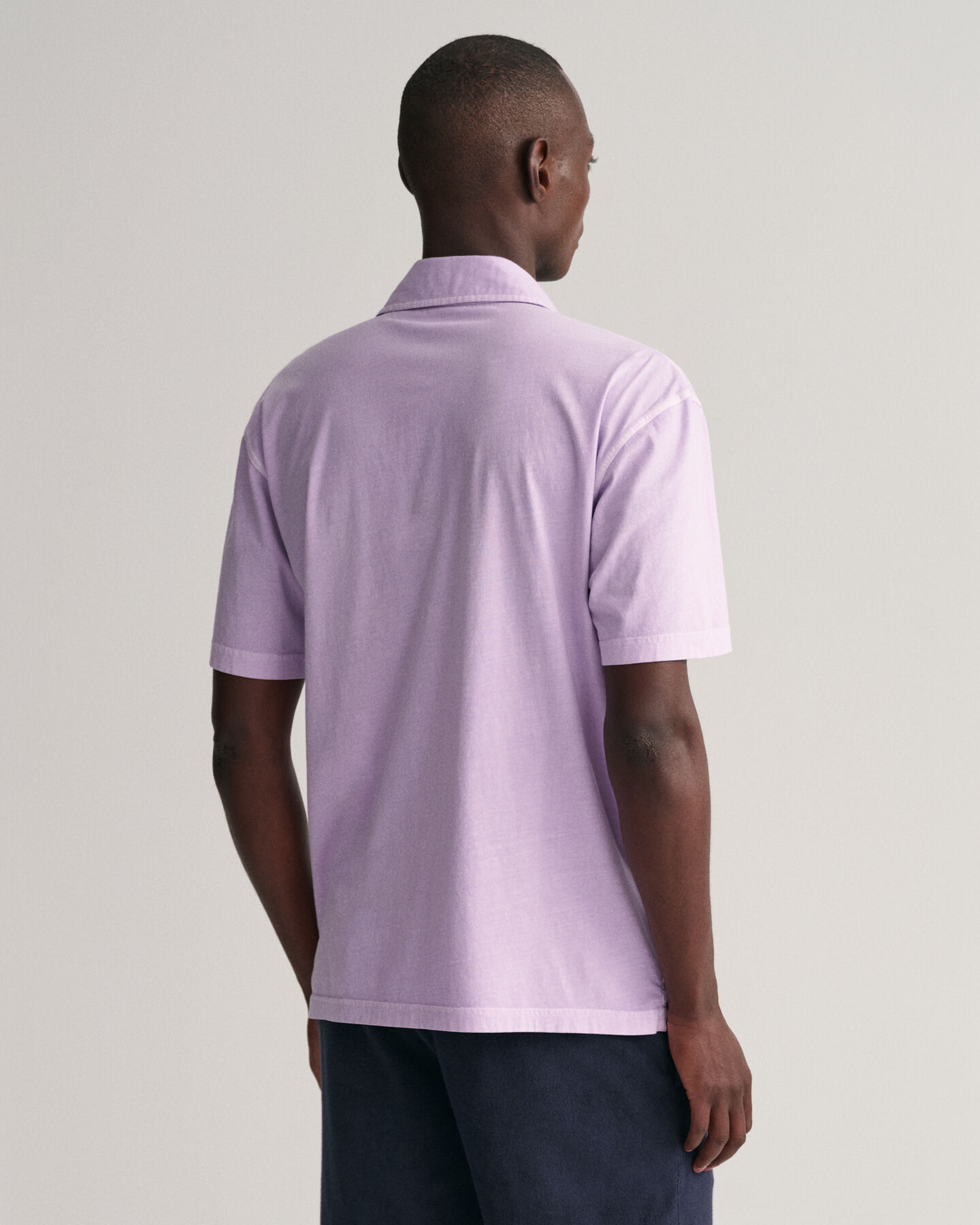 Sunfaded jersey poloshirt