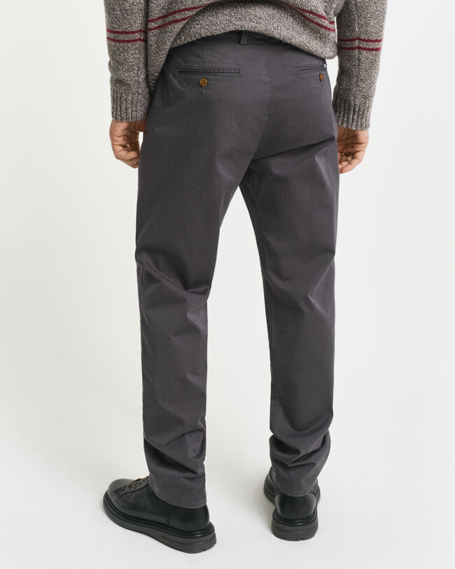 Regular Fit chino van keperstof