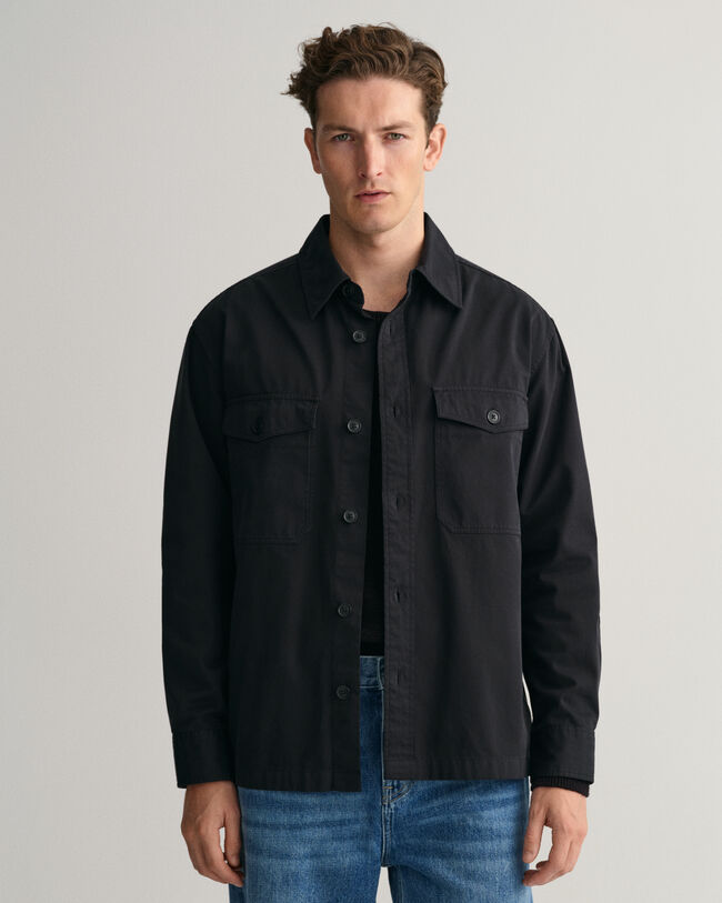Licht Twill overshirt