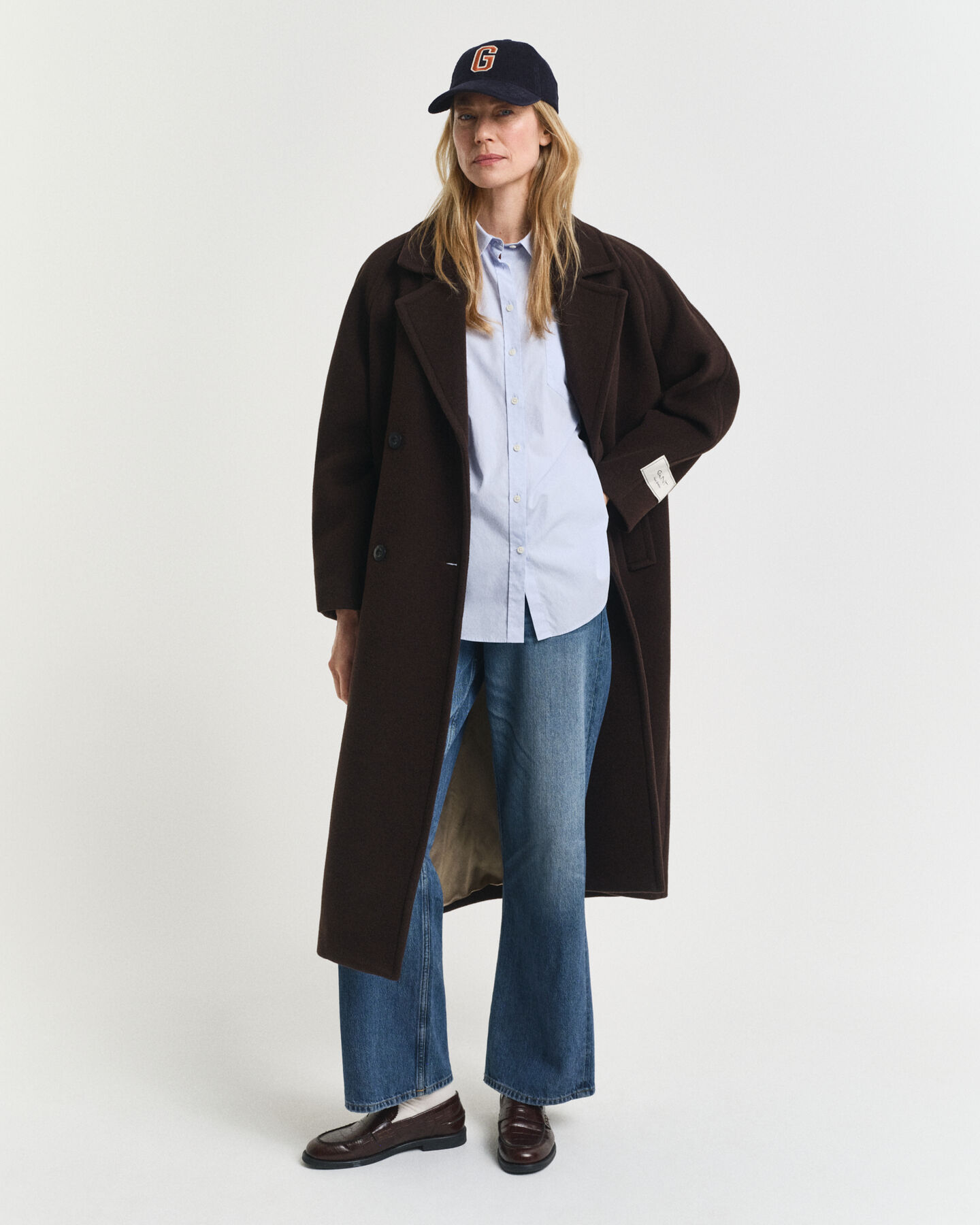 Relaxed Fit Classic overhemd van poplin