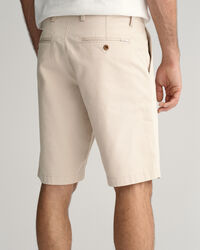 Relaxed Fit short van keperstof