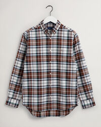 Regular Fit geruit Oxford-overhemd