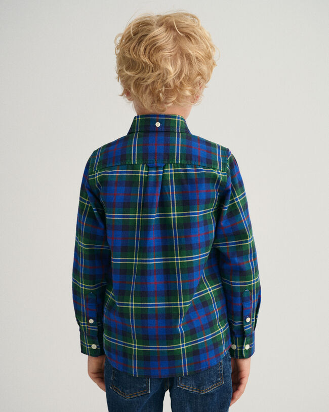 Boys geruit overhemd