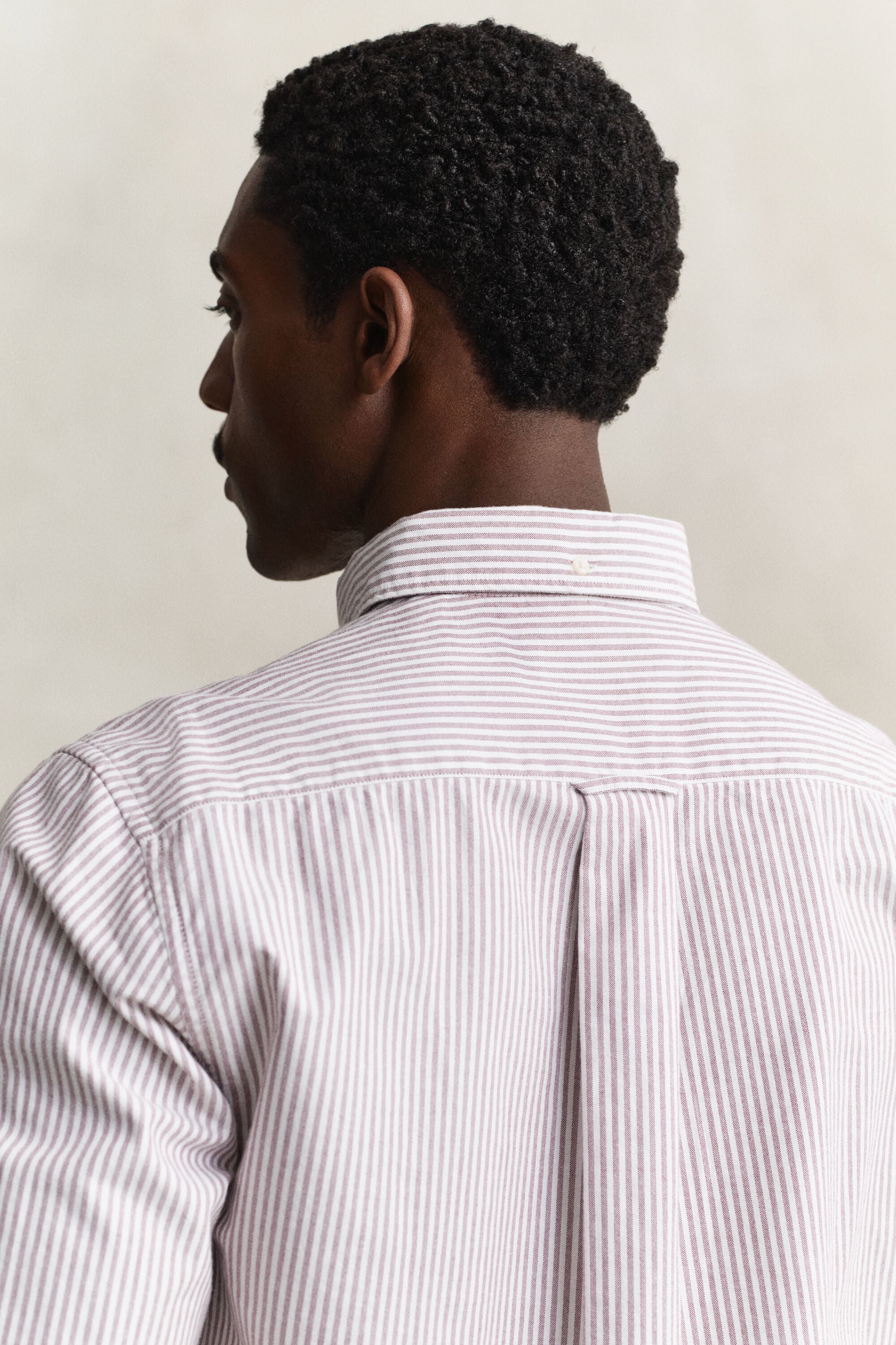 Classic Regular gestreept Oxford-overhemd