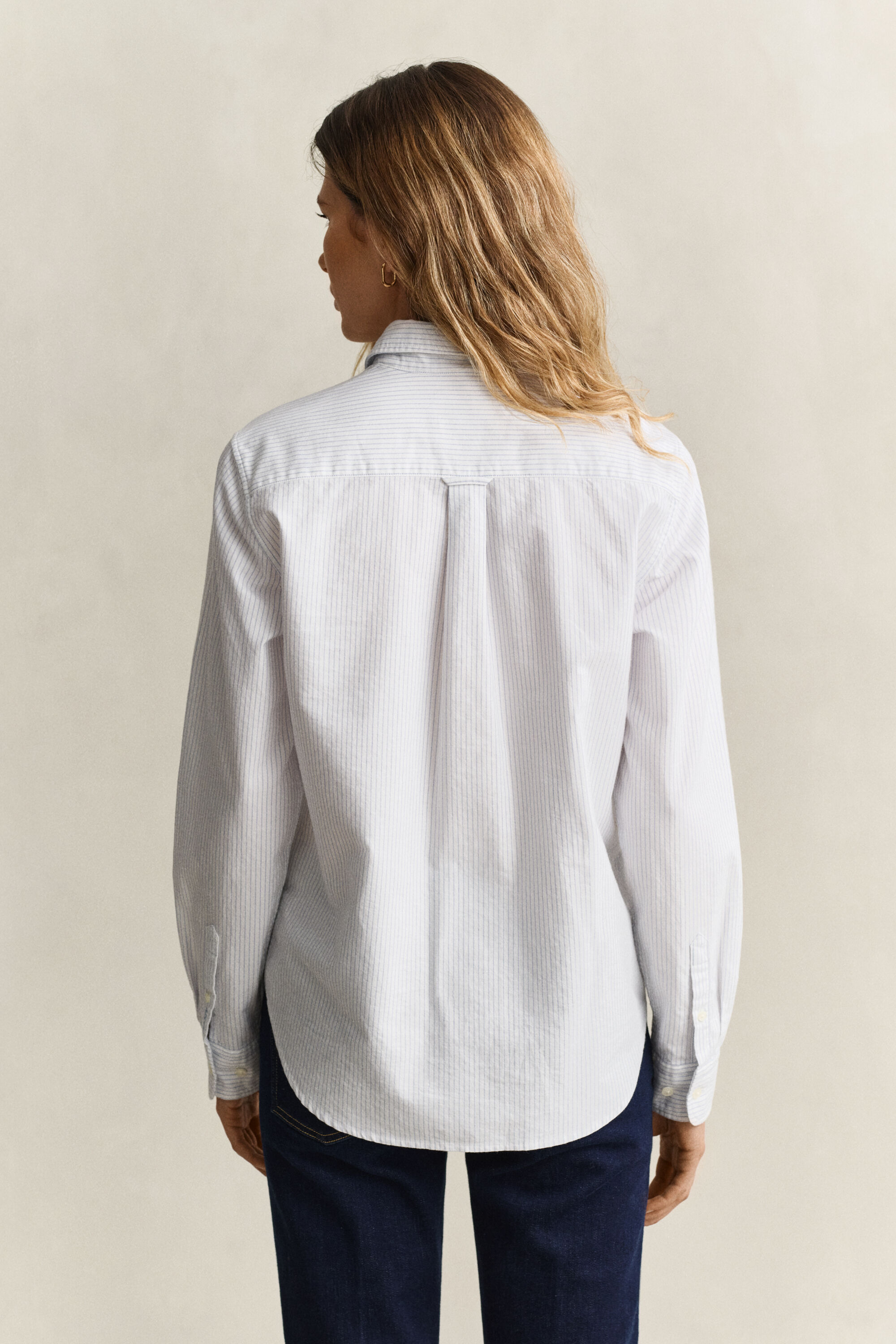 Gant x Yale gestreept Oxford-overhemd