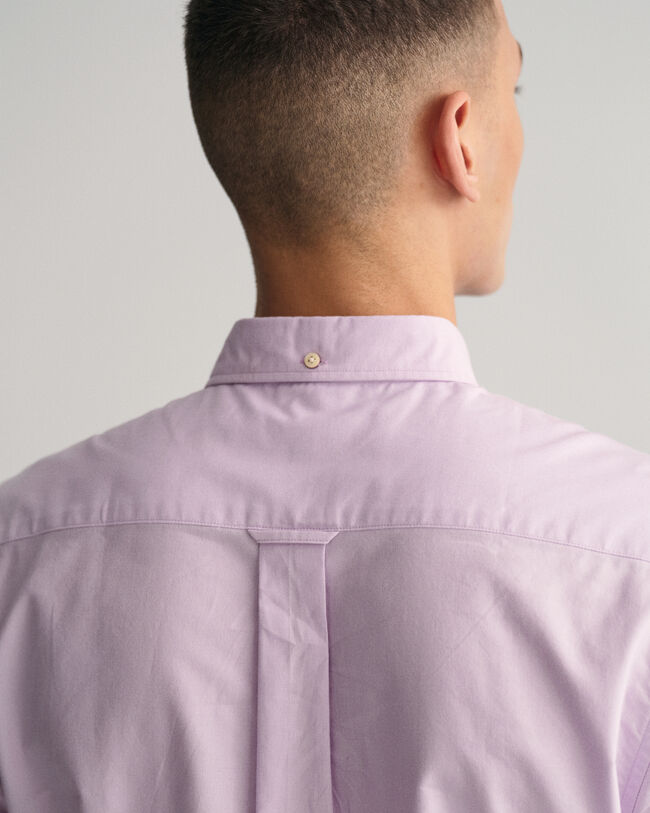 Regular Fit Oxford-overhemd met korte mouwen