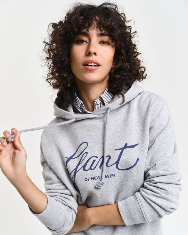 Hoodie met letters