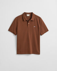 Regular Fit Shield piqué poloshirt