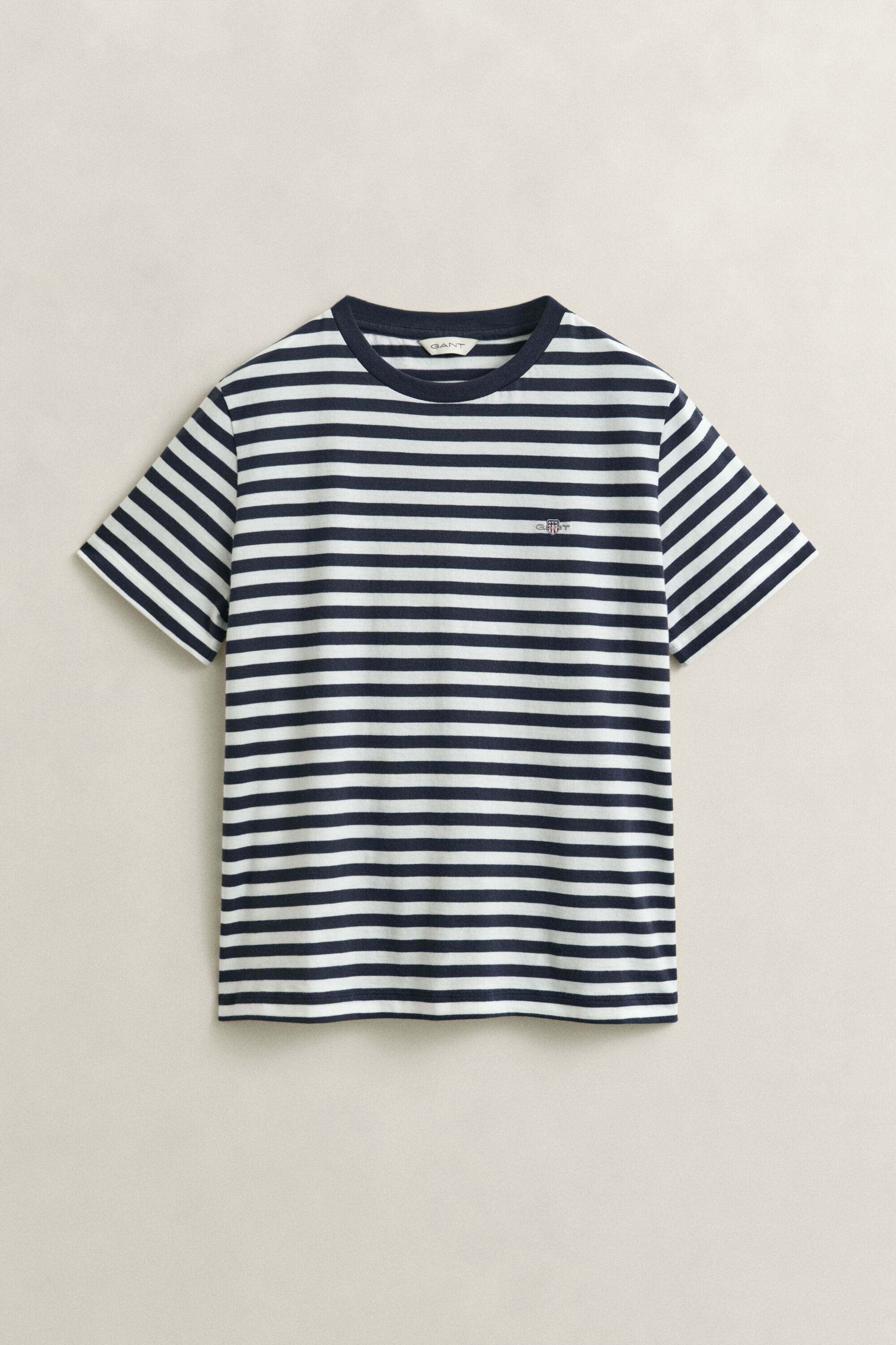 Shield T-shirt met strepen