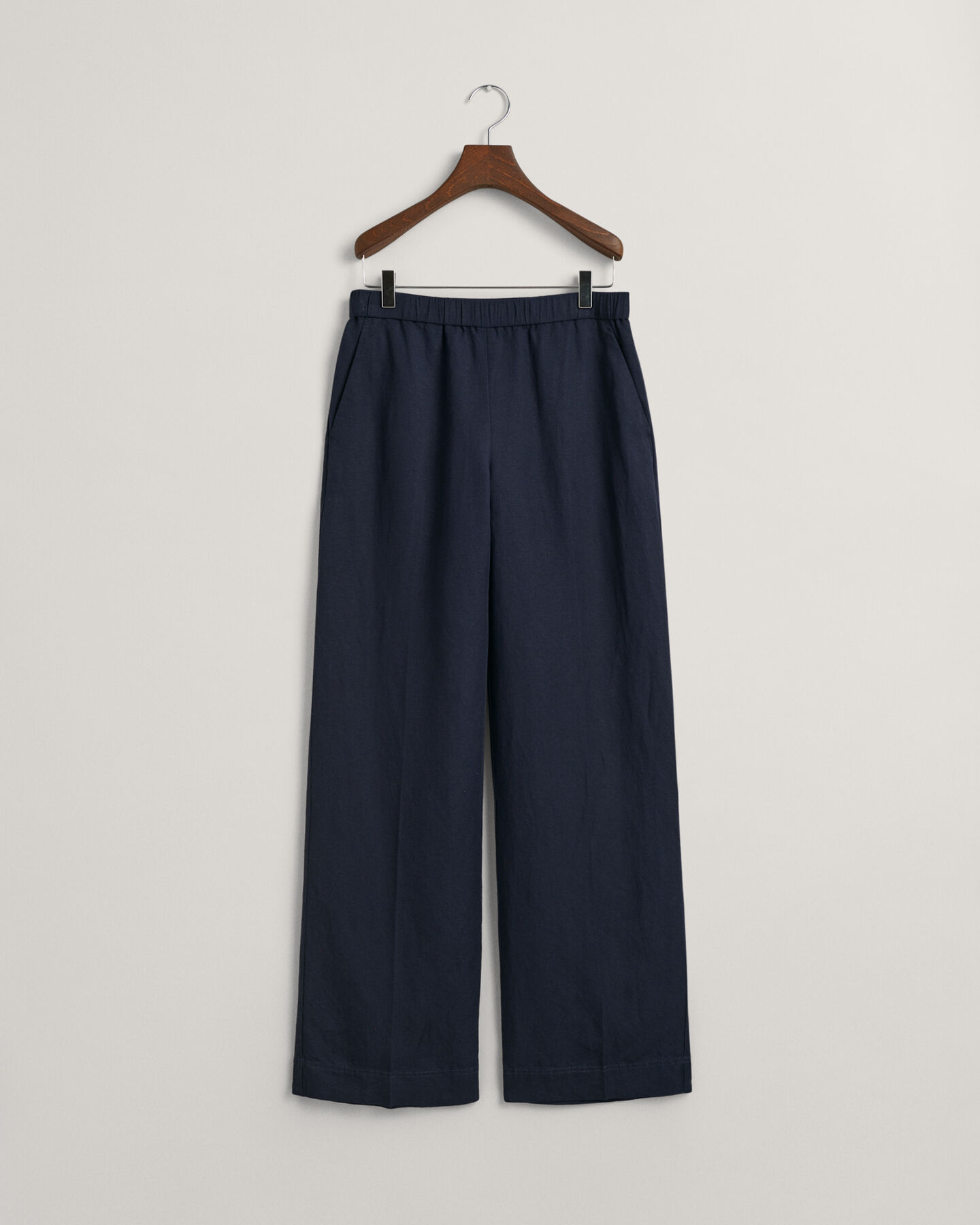 Relaxed Fit Pull-On broek van linnenmix