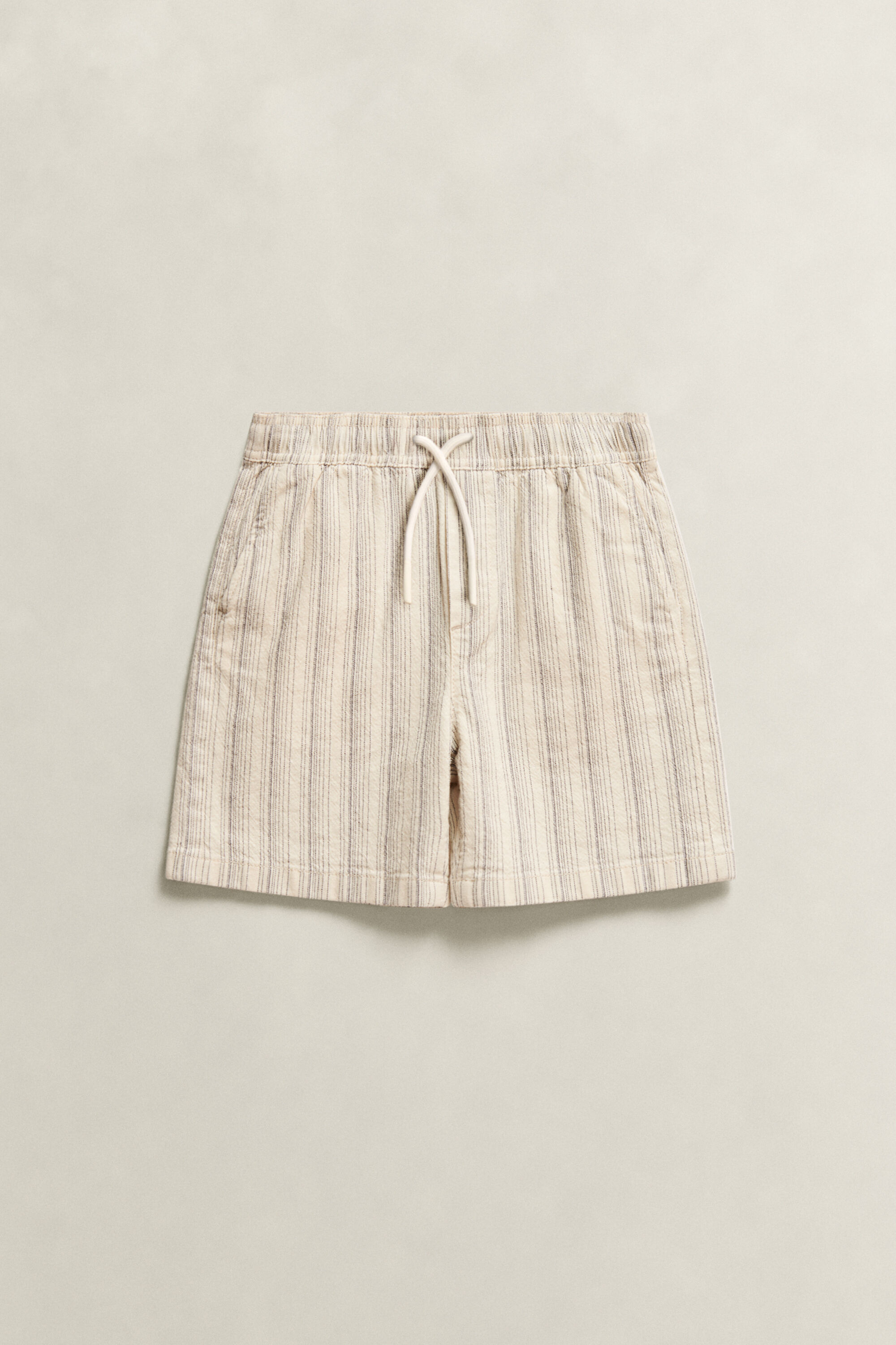 Teen Boys short van linnenmix