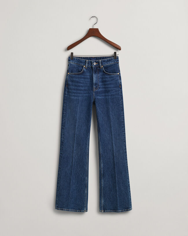 Flare jeans met hoge taille