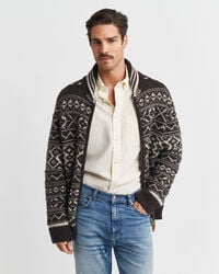 Jacquard vest