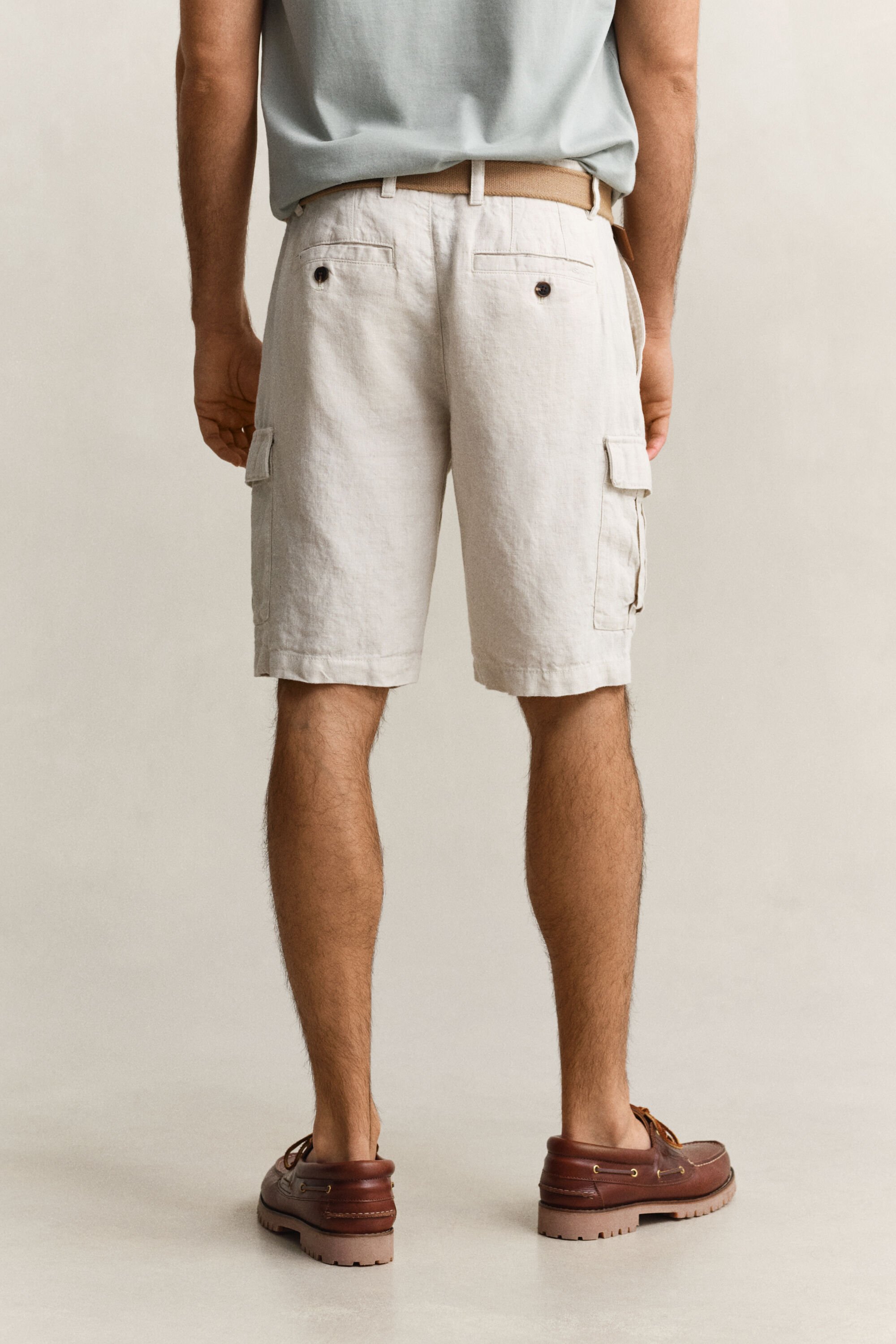 Linnen cargoshort