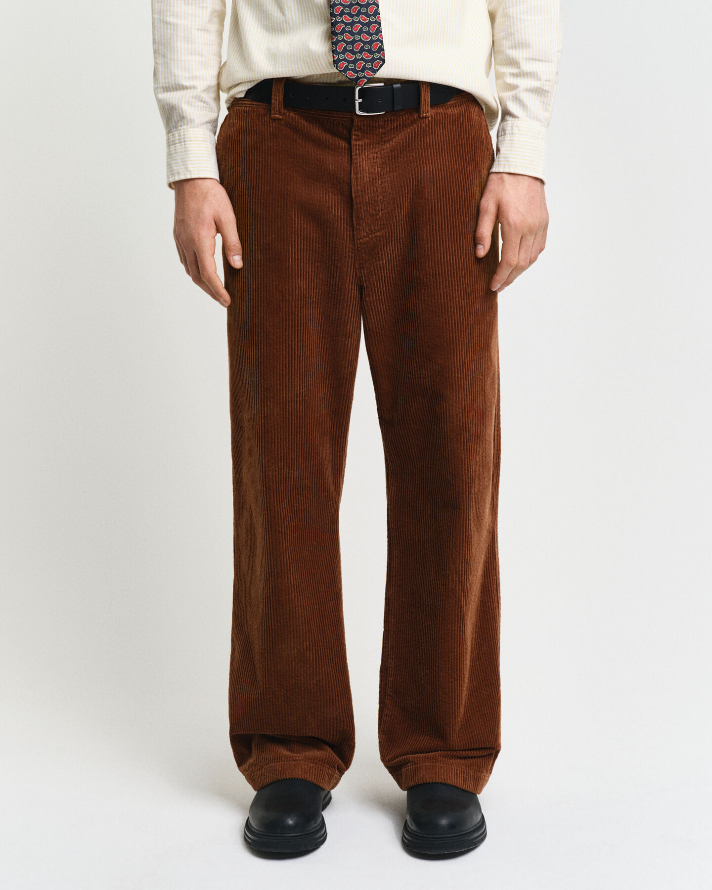 Relaxed Fit broek van corduroy met brede rib