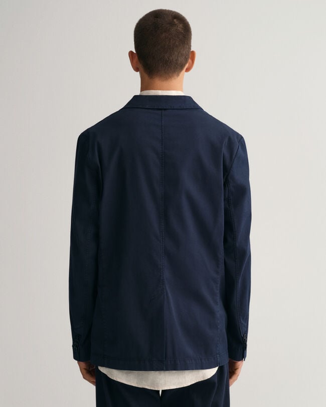 Kostuumblazer van katoen