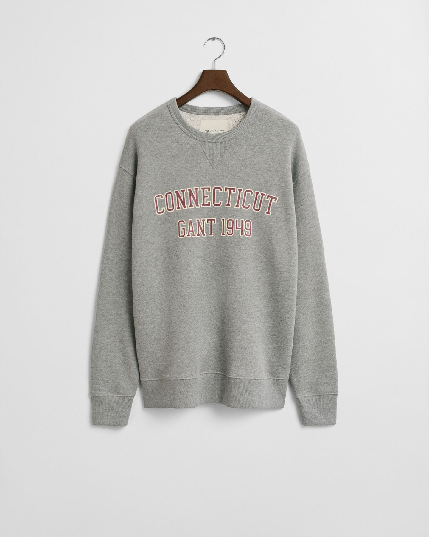 Graphic sweatshirt met ronde hals in collegestijl
